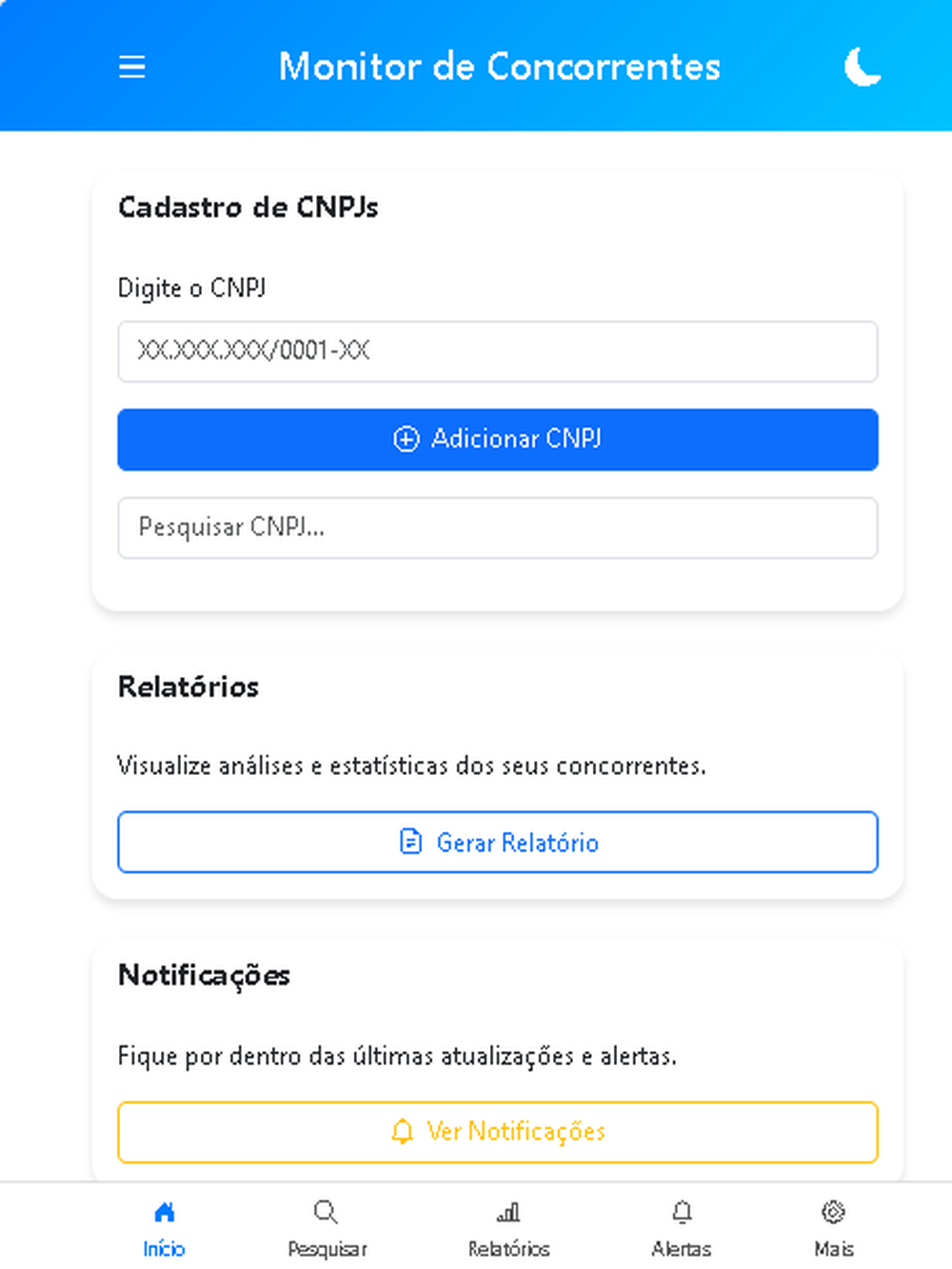 Competitor Monitoring